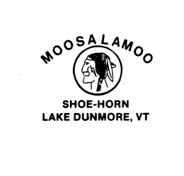 MOOSALAMOO SHOE-HORN LAKE DUNMORE, VT trademark