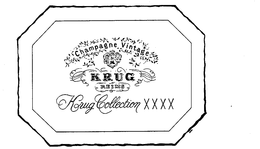 CHAMPAGNE VINTAGE K KRUG REIMS KRUG COLLECTION XXXX trademark
