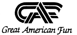 GAF GREAT AMERICAN FUN trademark