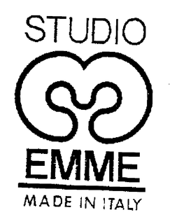 STUDIO M EMME MADE IN ITALY trademark