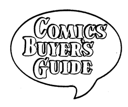 COMICS BUYER'S GUIDE trademark