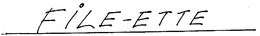 FILE-ETTE trademark