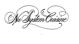 NU SYSTEM CUISINE trademark