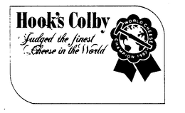 HOOK'S CHEESE COMPANY, INC. WORLD CHAMPION CHEESE MAKERS trademark
