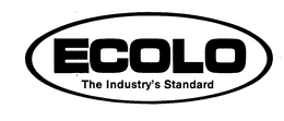 ECOLO THE INDUSTRY'S STANDARD trademark