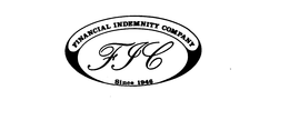 FIC FINANCIAL INDEMNITY COMPANY SINCE 1946 trademark