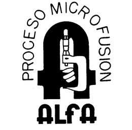 PROCESO MICROFUSION A ALFA trademark