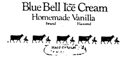 BLUE BELL SUPREME ICE CREAM HOMEMADE VANILLA BRAND FLAVORED trademark