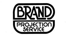 BRAND PROJECTION SERVICE trademark