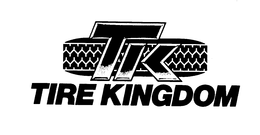 TK TIRE KINGDOM trademark