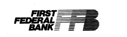 FIRST FEDERAL BANK FFB trademark