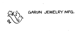GARUN JEWELRY MFG. trademark
