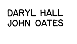 DARYL HALL JOHN OATES trademark