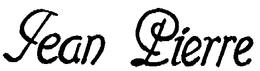 JEAN PIERRE trademark