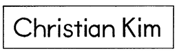 CHRISTIAN KIM trademark