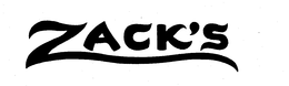 ZACK'S trademark