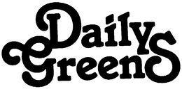 DAILY GREENS trademark