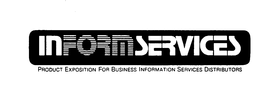 INFORMSERVICES PRODUCT EXPOSITION FOR BUSINESS INFORMATION SERVICES DISTRIBUTORS trademark