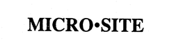 MICRO-SITE trademark