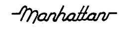 MANHATTAN trademark