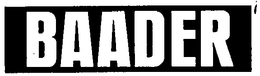 BAADER trademark