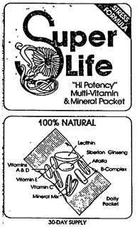SUPER LIFE trademark