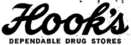 HOOK'S DEPENDABLE DRUG STORES trademark