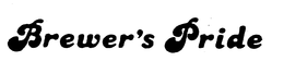 BREWER'S PRIDE trademark