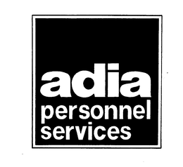 ADIA PERSONNEL SERVICES trademark