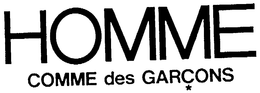 HOMME COMME DES GARCONS trademark