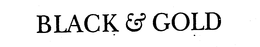 BLACK & GOLD trademark