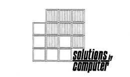 SOLUTIONS BY COMPUTER trademark