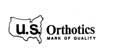 U.S. ORTHOTICS MARK OF QUALITY trademark