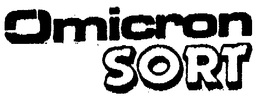 OMICRON SORT trademark