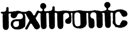 TAXITRONIC trademark