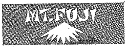 MT. FUJI trademark