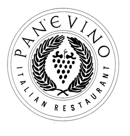 PAN'E VINO ITALIAN RESTAURANT trademark
