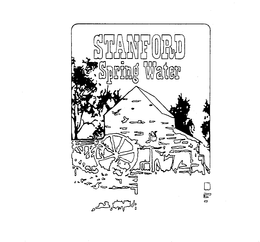 STANFORD SPRING WATER trademark