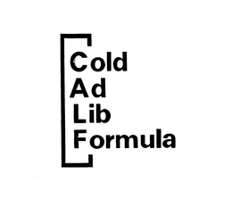COLD AD LIB FORMULA trademark