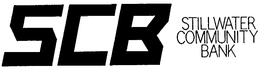 SCB STILLWATER COMMUNITY BANK trademark