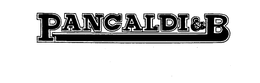 PANCALDI & B trademark