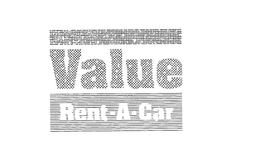 VALUE RENT-A-CAR trademark