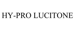 HY-PRO LUCITONE trademark