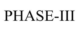 PHASE-III trademark