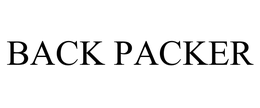 BACK PACKER trademark