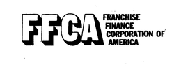 FFCA FRANCHISE FINANCE CORPORATION OF AMERICA trademark