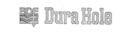 BDF DURA HOLE trademark