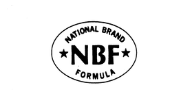 NBF NATIONAL BRAND FORMULA trademark