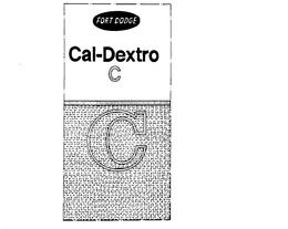 C FORT DODGE CAL-DEXTRO C trademark