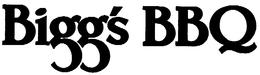BIGG'S BBQ trademark